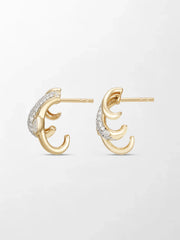 Pear Claw Earring