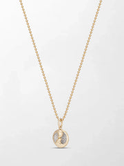 Yin-Yang Pendant with Ball Chain