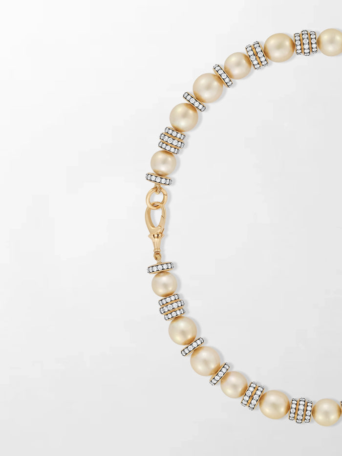 Icon Pearl and Diamond necklace
