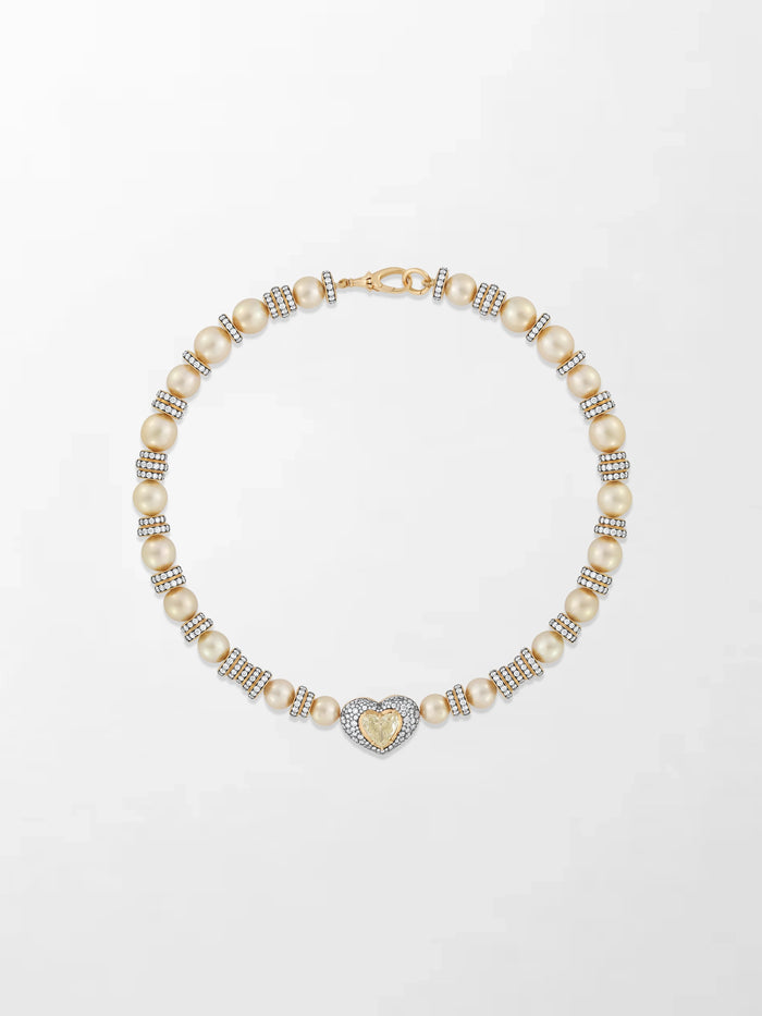 Icon Pearl and Diamond necklace