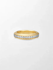 Regular Sphere Diamond Band