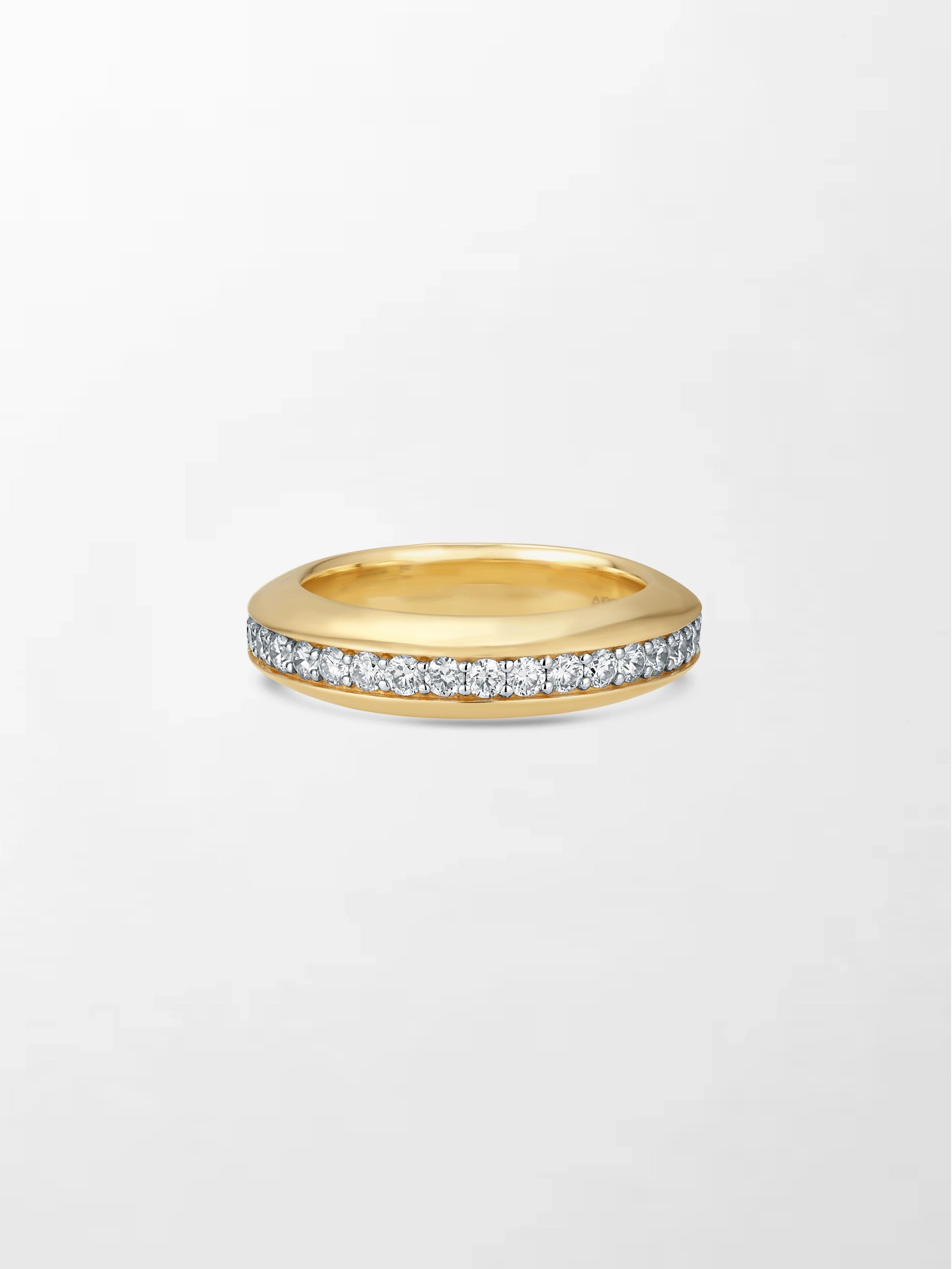 Regular Sphere Diamond Band