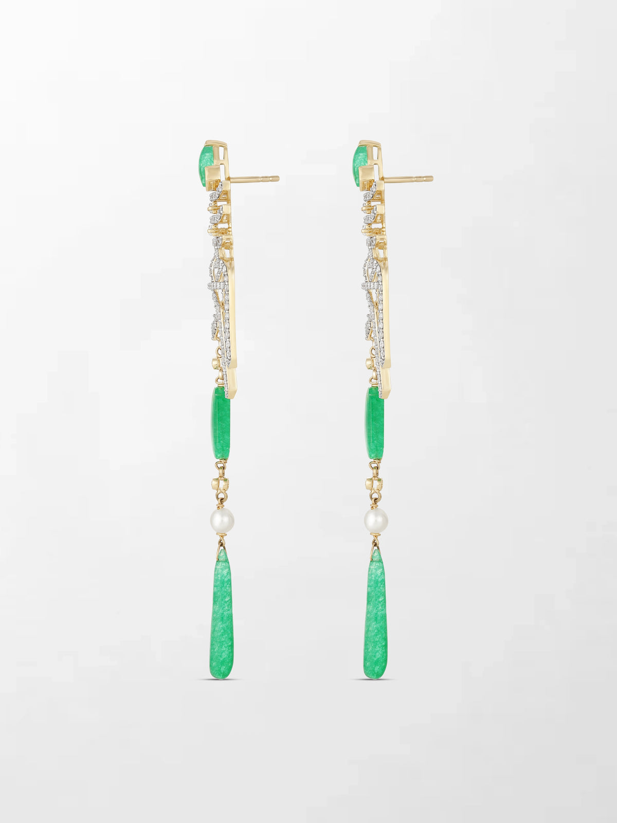 Moon Gate Chandelier Earring