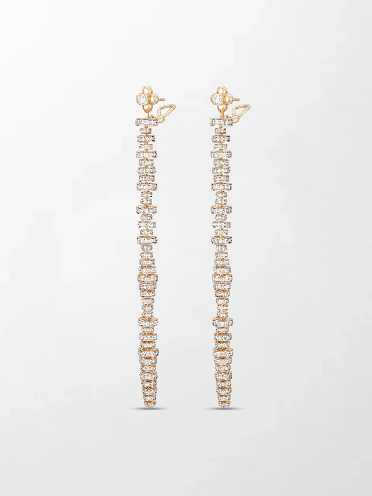 Floret Elongé Roundelle Earring