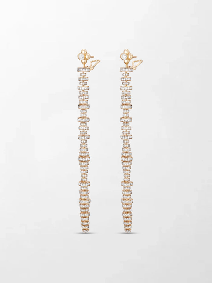 Floret Elongé Roundelle Earring