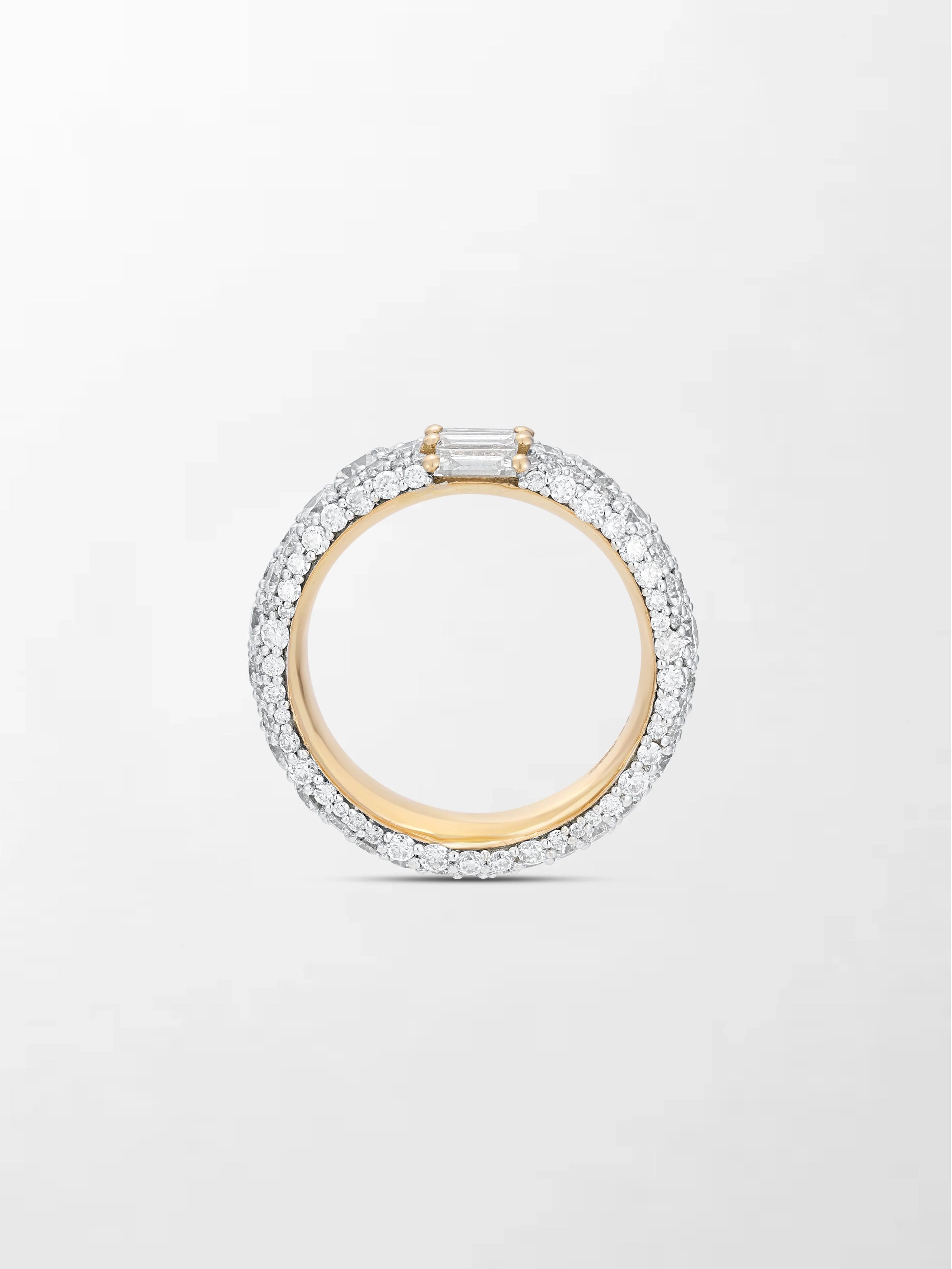 Diamond Baguette Band
