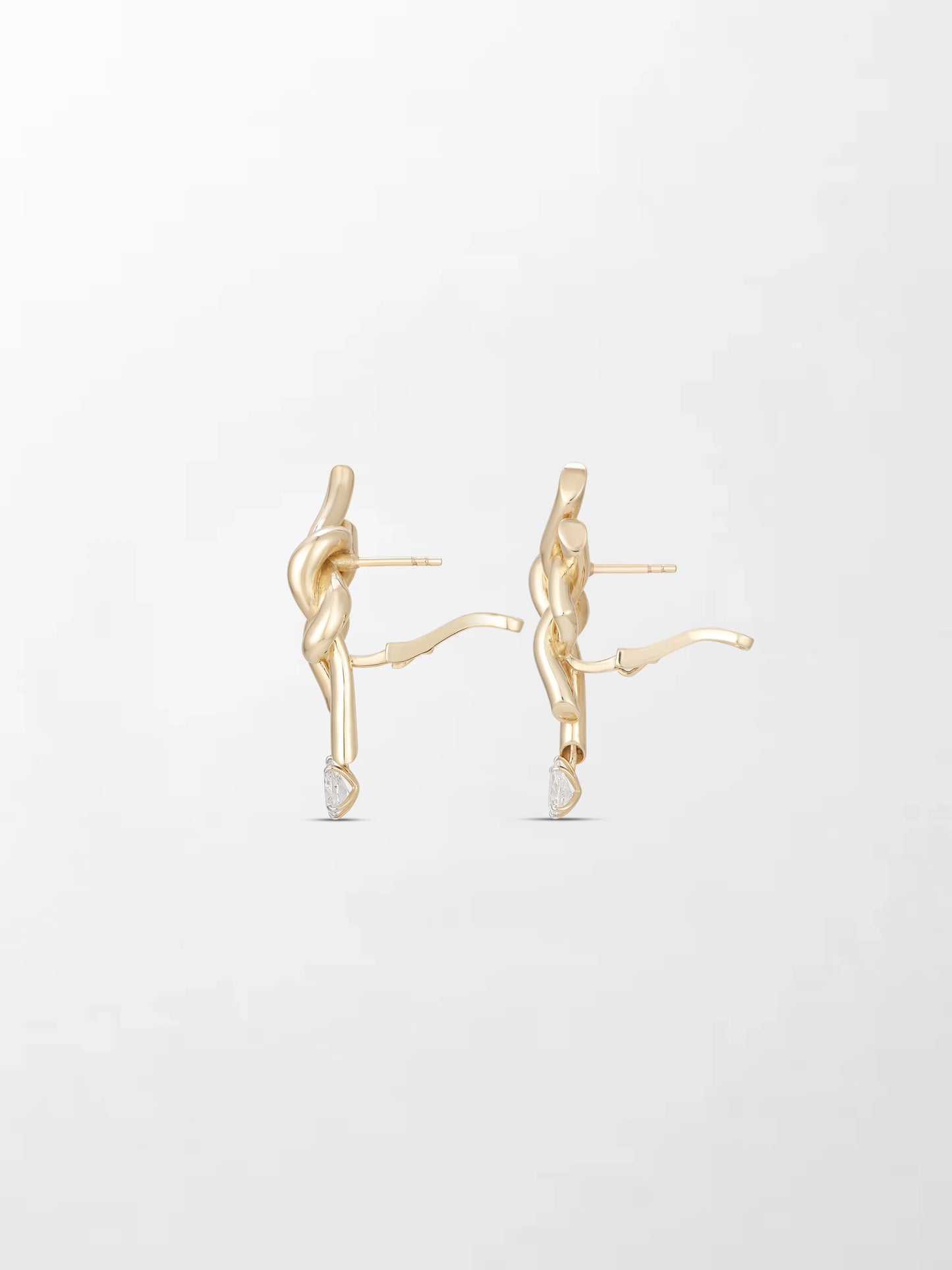 Heart Knot Earring