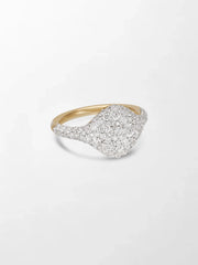 Dome Pave Ring