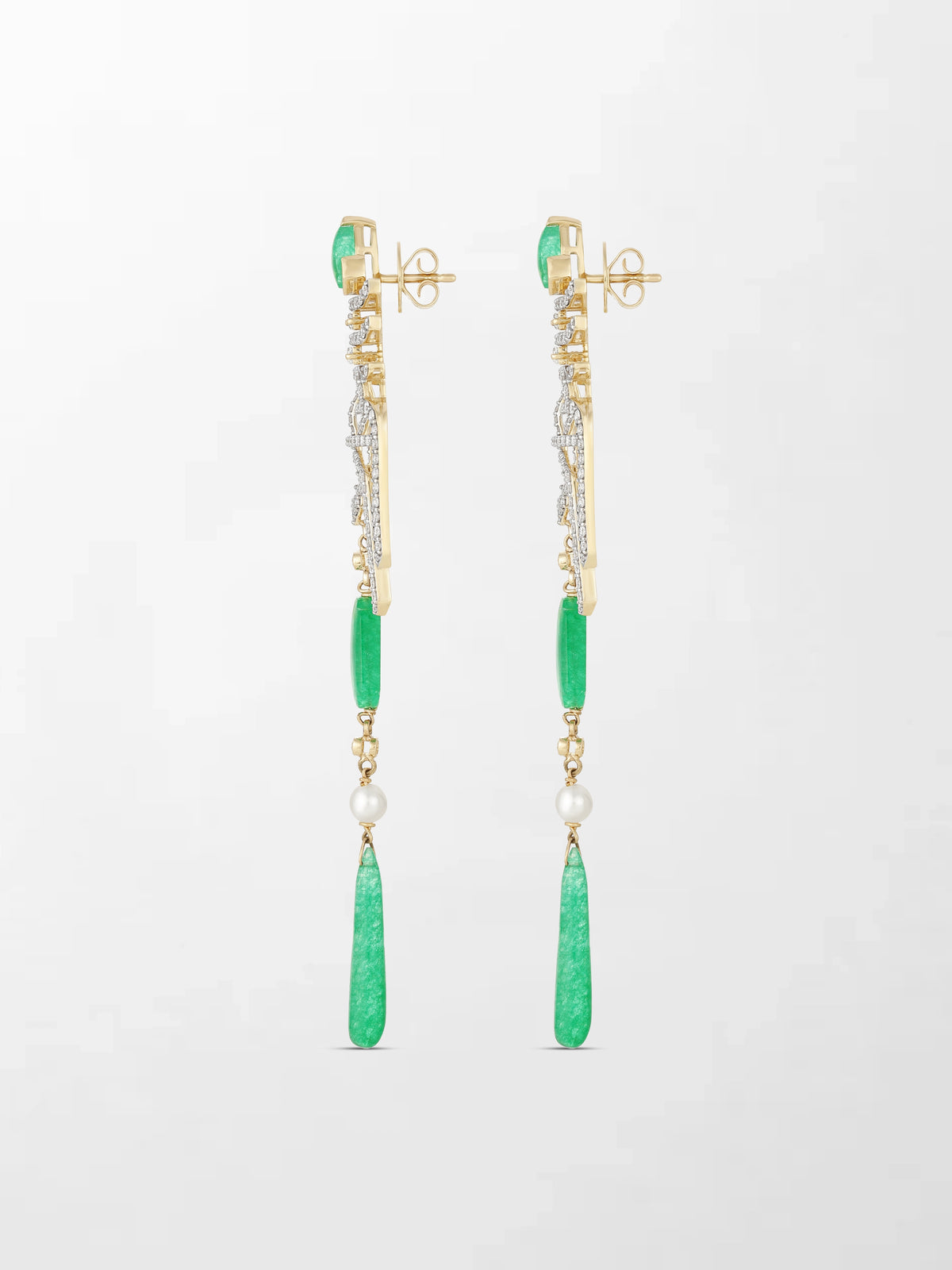 Moon Gate Chandelier Earring