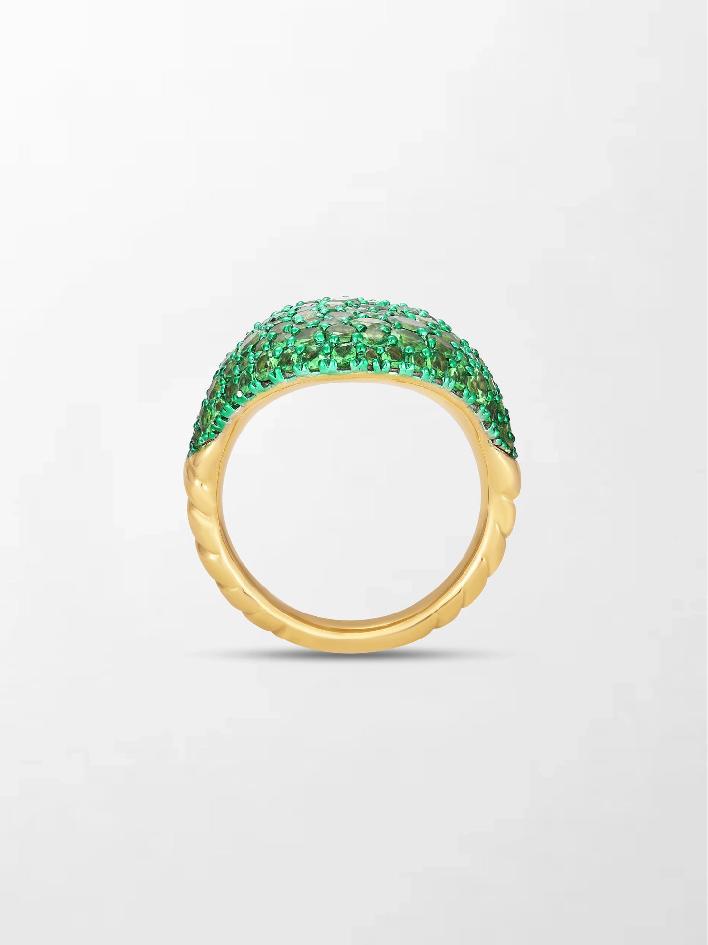 Tsavorite Plush Ring