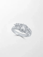 Baguette Clasp Ring