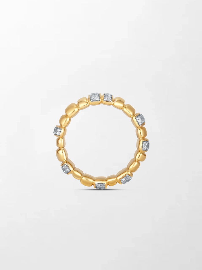Grooved Gold Band