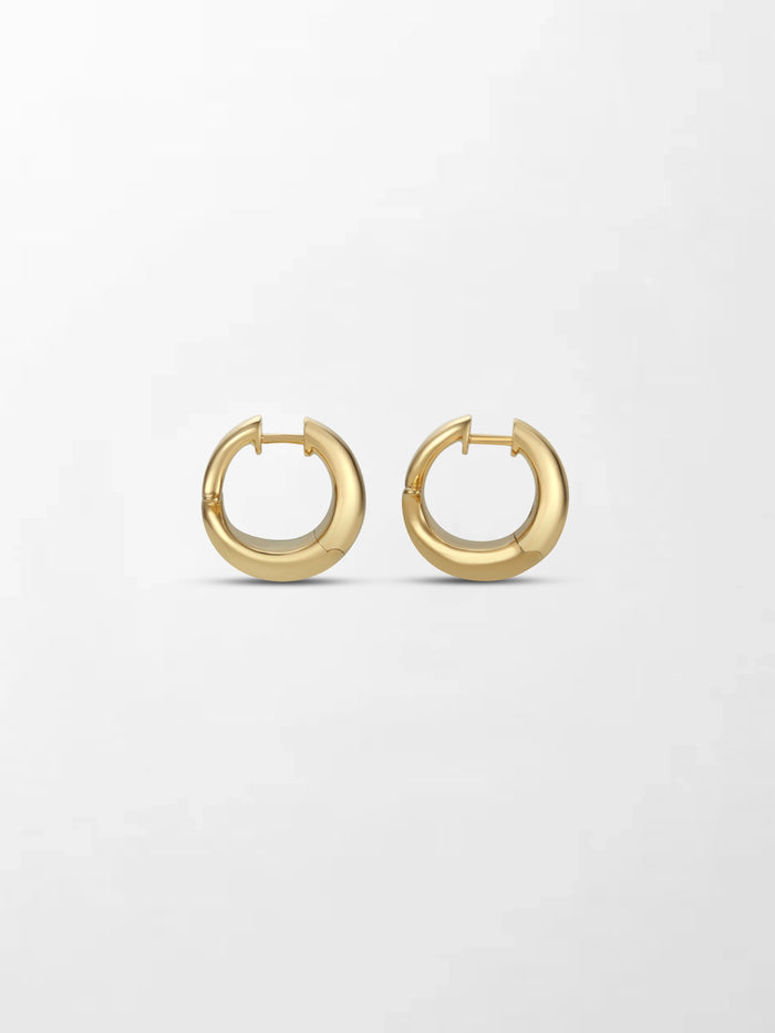 Baby Gold Flick Earrings