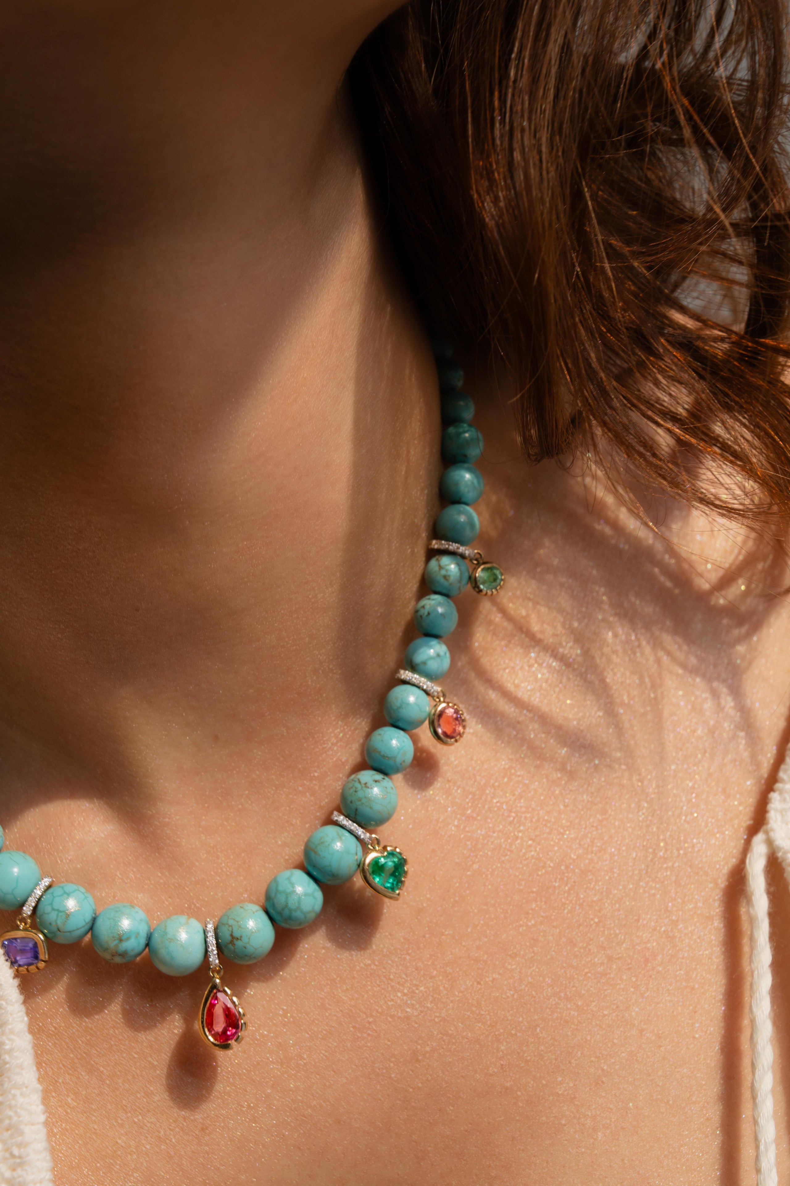 Ocean Heart Necklace