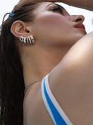 Snow Claw Climber Earring