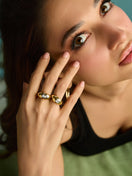 Pear Canvas Ring