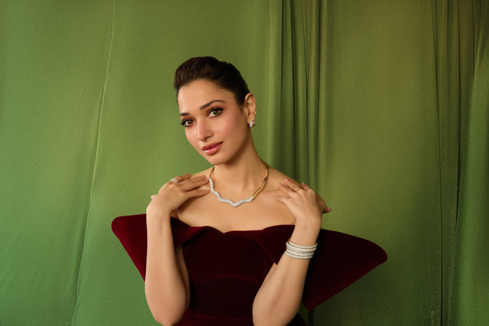 Wave Diamond Necklace