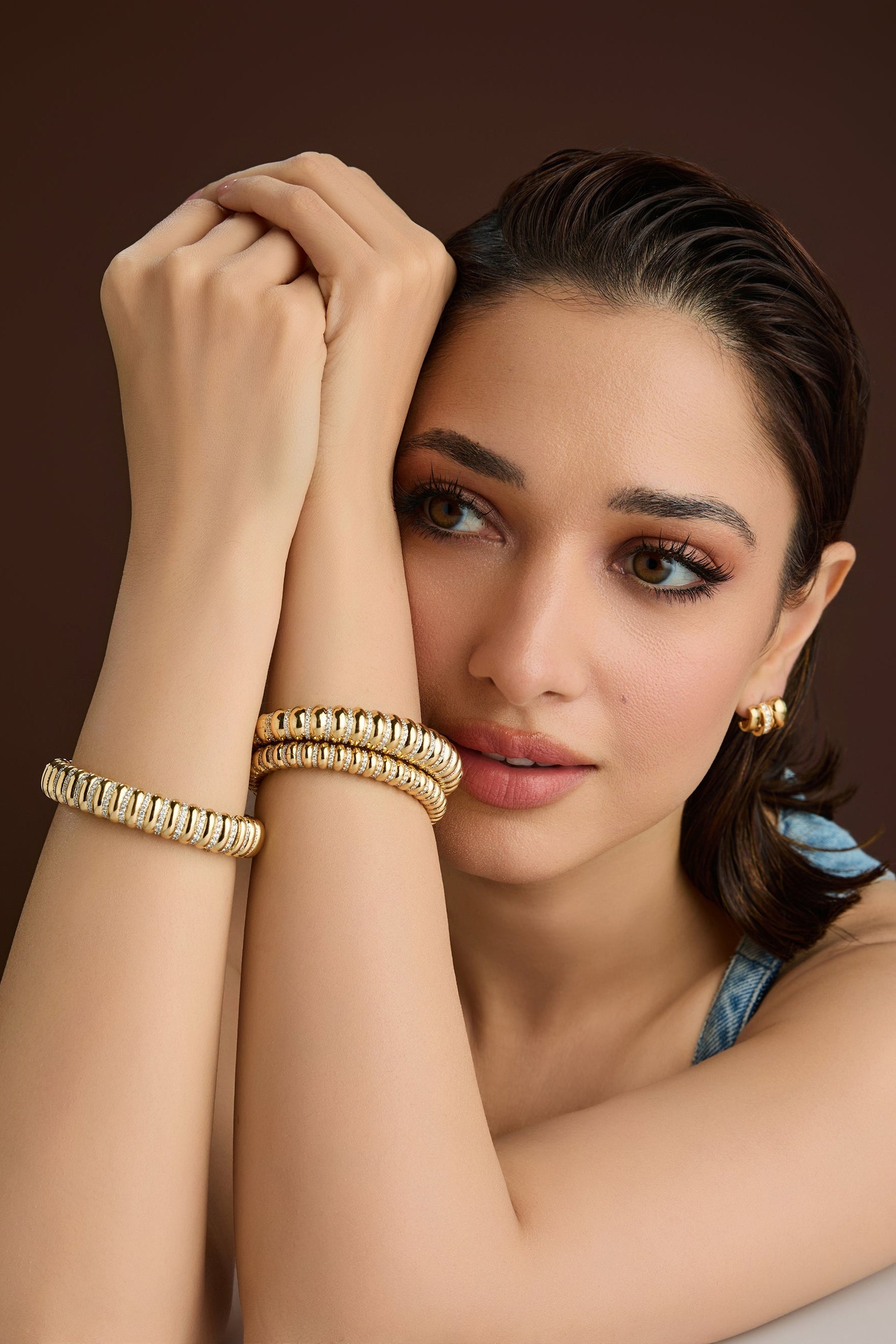 3 Claw Diamond Earrings